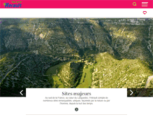 Tablet Screenshot of herault-tourisme.com